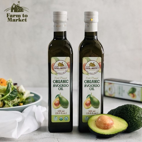 팜투마켓 유기농 아보카도 오일, 피부와 요리에 건강을 더하다