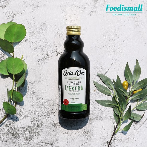 매일 똑같은 요리, 코스타도로 엑스트라 버진 올리브 오일로 특별함을 더해보세요! 코스타도로올리브유500