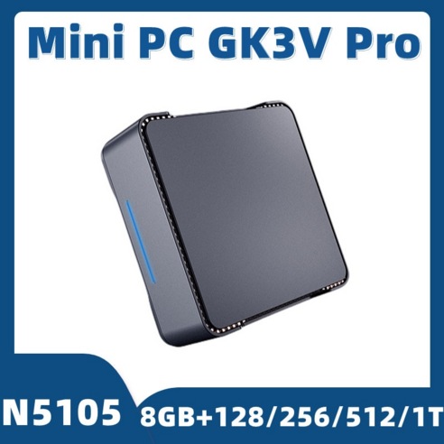 윈도우11 미니 PC 컴퓨터 인텔 셀러론 N5105 DDR4 8GB 256GB SSD, Celeron N5105, 미국, 8GB 128GB