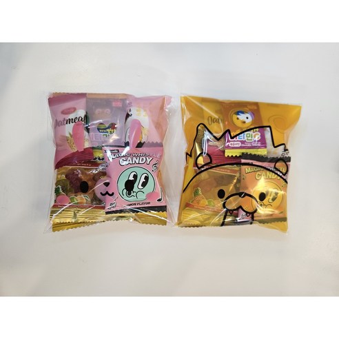 간식 구디백 어린이집 유치원 생일 답례 선물 스티커제작, 토끼, 1개