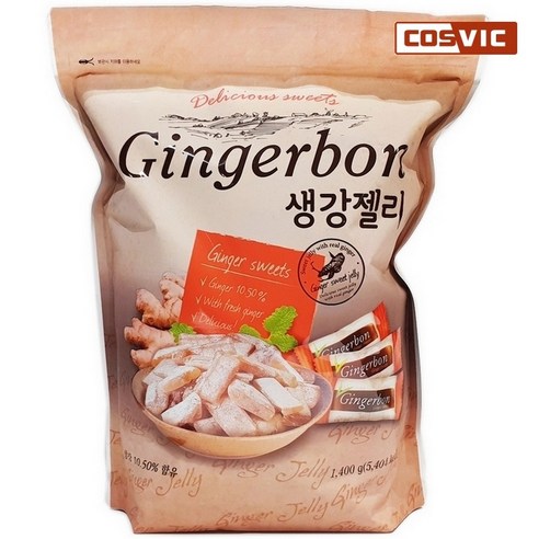 [코스빅몰] 대산 생강젤리 1.4kg - 캔디/젤리 | 쿠팡