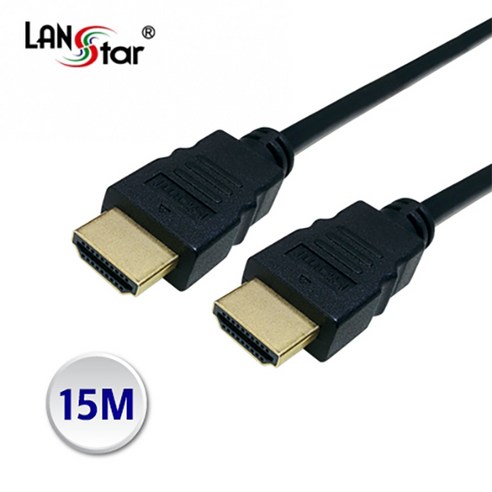 랜스타 HDMI 2.0 케이블 19P M-M (4K*2K 60Hz) HDMI케이블, 1개, 1m