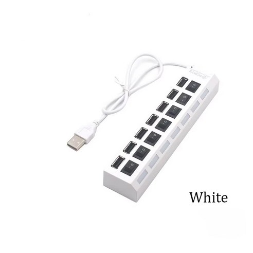 USB 허브 어댑터 멀티 포트 사용 전원 Extensor 2.0 PC 컴퓨터 액세서리 스위치 노트북 2024 신규 - 멀티리더 | 쿠팡