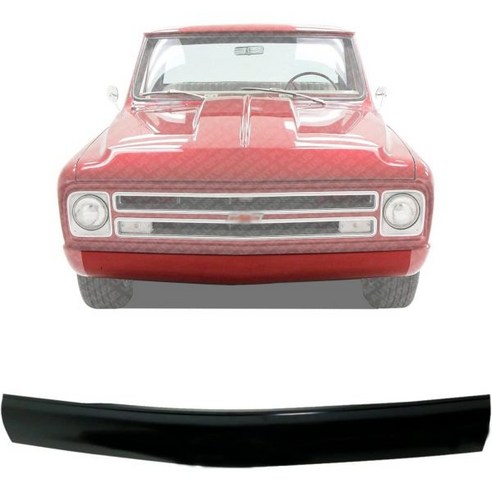 1967 1972 Chevrolet C10 C K 시리즈 직접 교체 RC01940001 용 플레이트가없는 프론트 롤 팬 스틸 834784