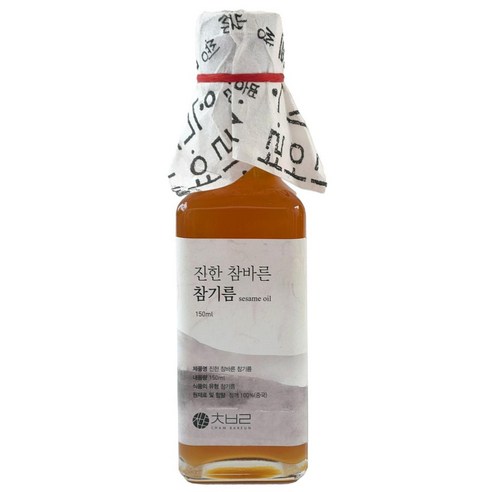 향유상회 진한 참바른 참기름, 150ml, 1개