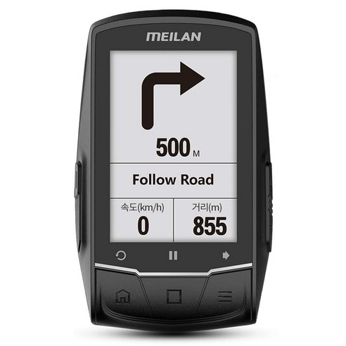 메이란 M1 GPS 자전거 속도계 컴퓨터 싸이클 케이던스 ANT 블루투스, 속도계 단품, 속도계 단품