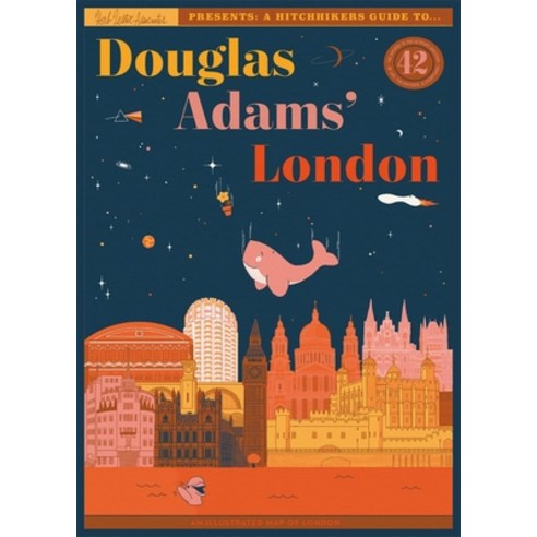 (영문도서) Douglas Adams London Hardcover, Herb Lester Associates, English, 9781739897154