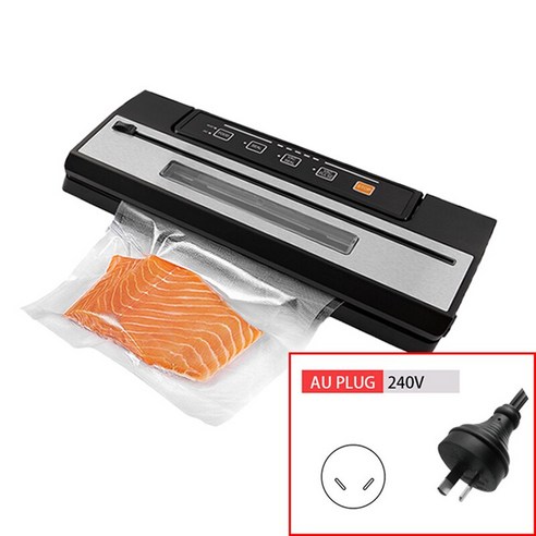 [SW] 식품 저장을위한 LAIMENG 진공 실러 포장기 가정용 진공 식품 포장기 Sous Vide Vacuum bag Rolls S293, BK240VAUPLUG_체코