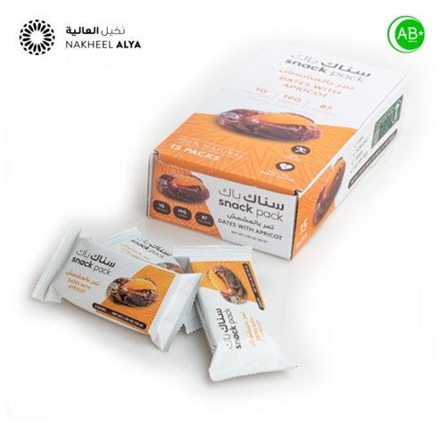 살구 데이트 간식 사우디 대추야자 Apricot-Filled Date Treats Madinah, 1개