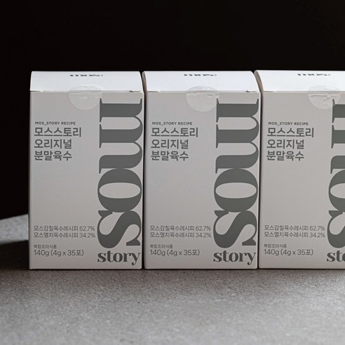 모스스토리 오리지널 분말육수 멸치 다시마 자연 안심 가족 먹거리 신혼부부 선물, 140g, 1개