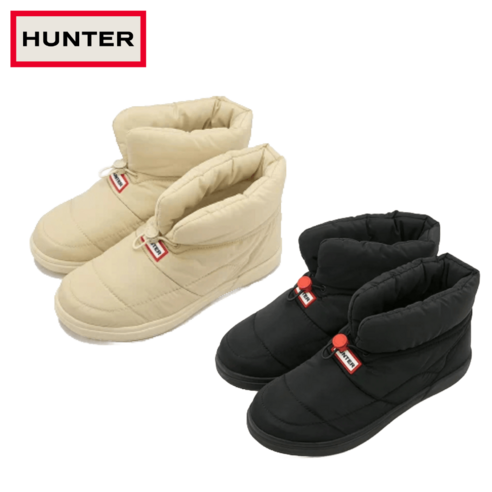 HUNTER 헌터 인아웃 푸퍼 부티 패딩 부츠 여성 방한화 패딩 신발 In/Out puffer bootie WFF3001WU