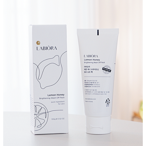 시즌2 라비오라 배종옥 레몬꿀팩 라비오라 레몬허니 워시오프팩 150g +실리콘스틱, 2개, 1개입