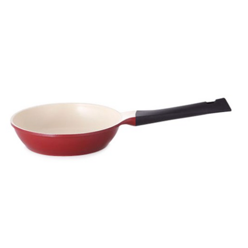 네오플램 에콜론 큐브 후라이팬 딥레드, 20cm, 1개