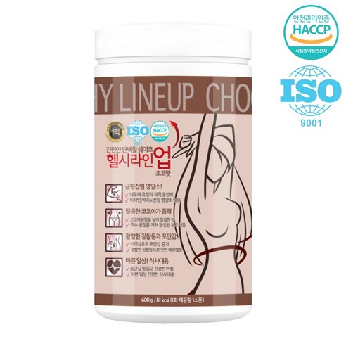 비케이뉴트리션 게이너마트 여성전용 단백질 쉐이크 헬시라인업 600g 쵸코맛(게이너마트 식사대용 단백질쉐이크 단백질), 1, 2개