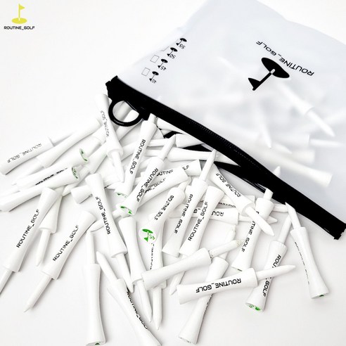 티 높이 고민 끝! 루틴골프 높이조절 우드티로 완벽한 티샷을!