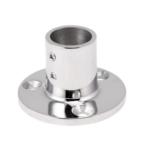 1 ''''/25mm 튜브 90도 마린 용 보트 핸드 레일/지지대 라운드 기본 하드웨어, 실버, 316 스테인레스 스틸