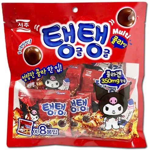 서주 탱글탱글 콜라맛 젤리 (16g ), 5개, 40g