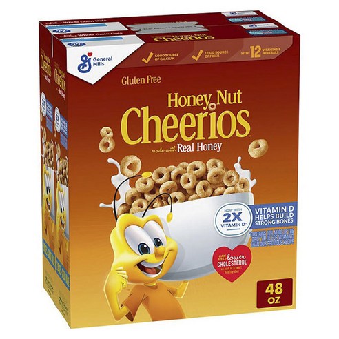 제네럴밀스 Honey Nut Cheerios Real 2개입, 1개, 1361g