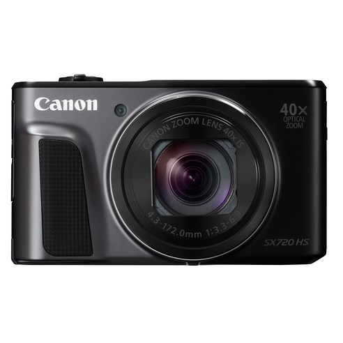 Canon 디지털 카메라 PowerShot SX720 HS 블랙 광학 40배 줌 PSSX720HSBK