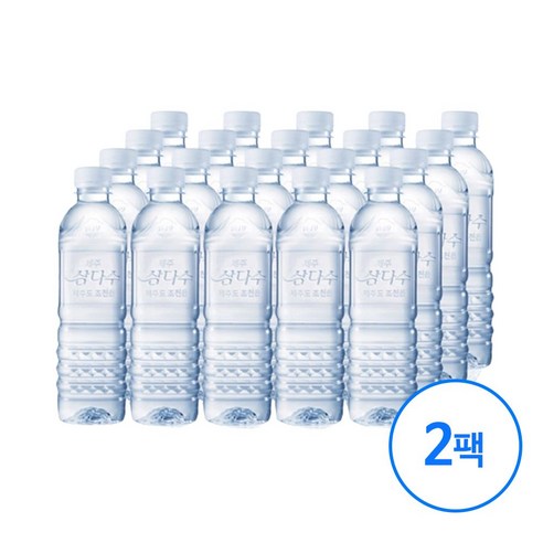 제주 삼다수 2리터(무라벨), 2L, 18개