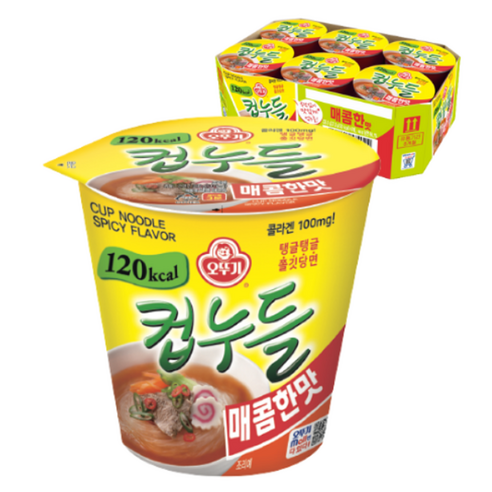 오뚜기 컵누들 매콤한맛 37.8g, 24개