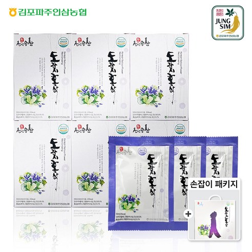 농협홍삼 천년송삼 6년근 홍삼 도라지홍삼 3000ml 50ml, 60개