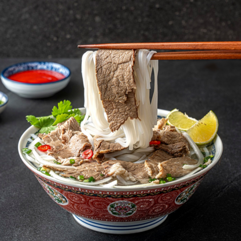 집에서 즐기는 베트남 현지의 맛, 고기 두 배 양지가득 쌀국수 밀키트