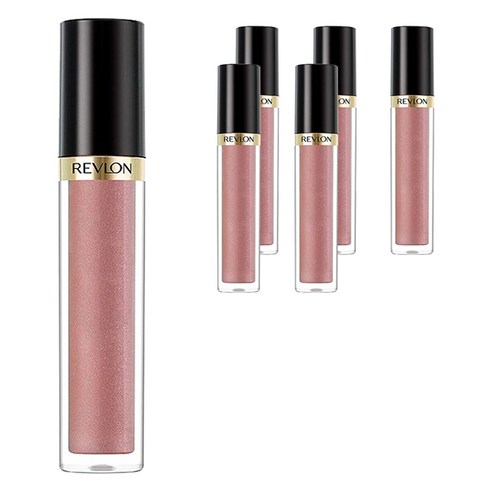 레브론 수퍼 러스트러스 립 글로스 3.8ml, Rosy Future, 6개