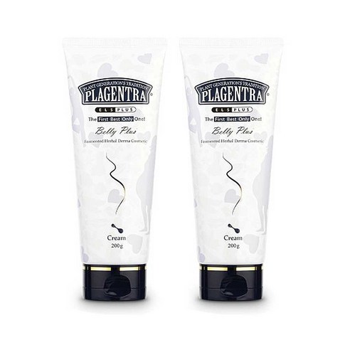 프라젠트라 벨리 크림 Plus 200g x 2개 (저자극 임산부 튼살크림)