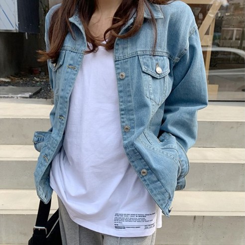 떳다그녀 르이젠 데님 자켓