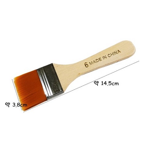 공예야 놀자 공예재료 냅킨아트 냅킨공예 공예도구 공예부자재, 1개, 막붓6호