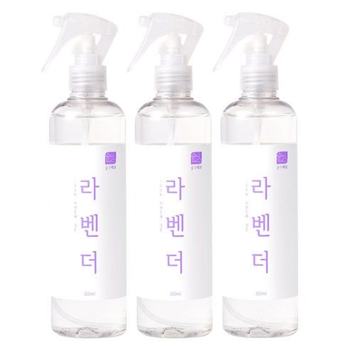 순수백과 라벤더 스프레이, 300ml, 3개
