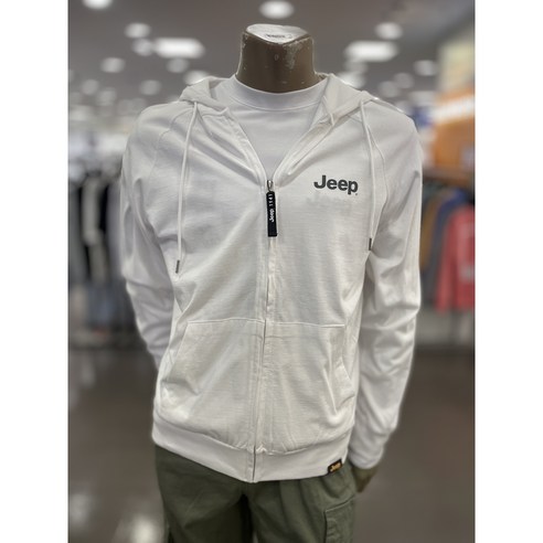지프 Jeep 공용 간절기 기본 후드 집업 중계점