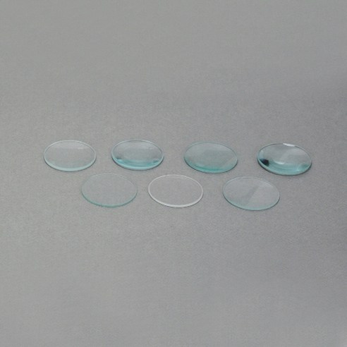 (JLS) 볼록렌즈 (원형 50mm) 7종 1셋트 촛점거리 100CMS ~ 1000CMS 교과실험용