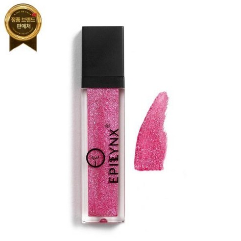 EPILYNX 닥터 리아 비건 글리터 & 매트 리퀴드 립글로스 - 수분 공급 오래 지속되는 착용을 위한 보습 포뮬러 크루얼티 프리 파라벤 글루텐 프리 스위트 투스 푹시아 핑크, Glitter/ Sweet Tooth