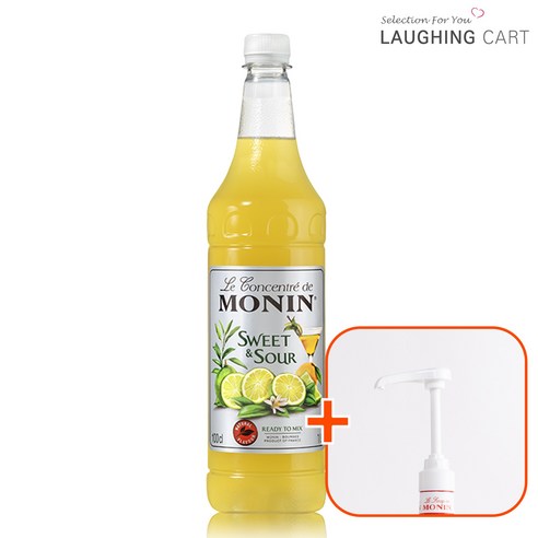 모닌 스윗앤샤워 시럽 + 범용펌프, 1개, 1000ml