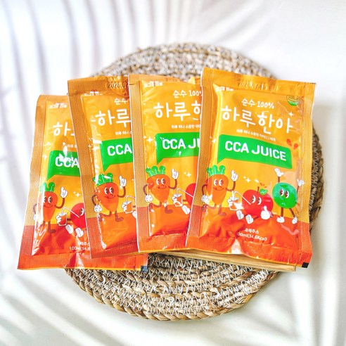 하루 한 잔으로 건강을 챙기는 습관, 하루한아 CCA 주스