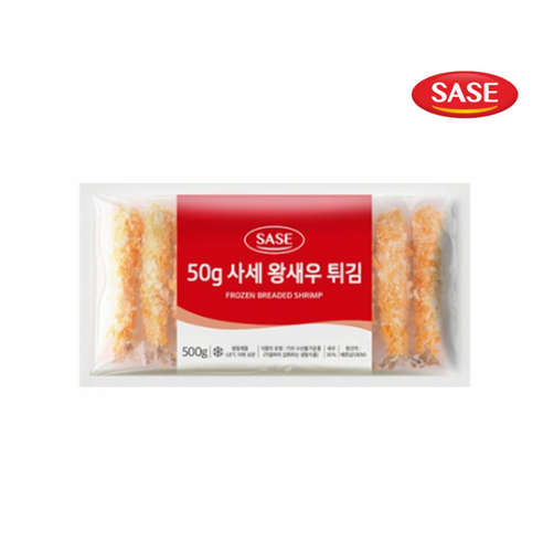 사세 왕새우튀김, 500g, 1개