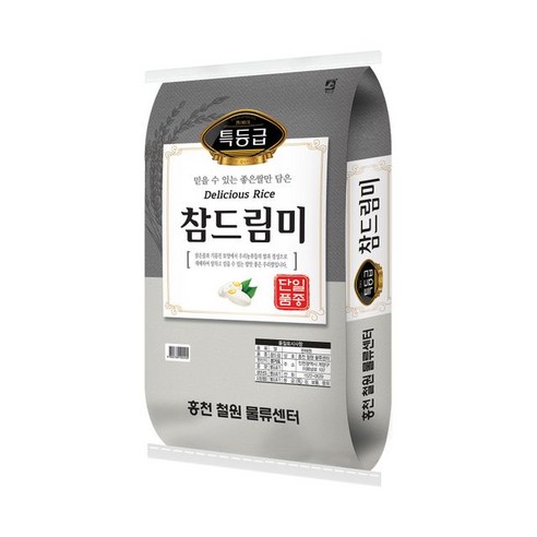 참드림 쌀 20kg / 특등급 최근도정, 1개