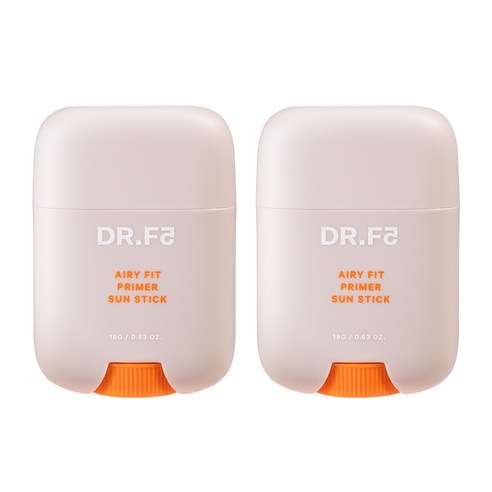 닥터에프파이브 에어리-핏 프라이머 선 스틱 SPF50+/PA++++, 18g, 2개