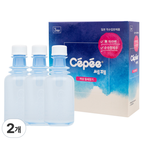 쎄페 여성 질세정제, 360ml, 2개