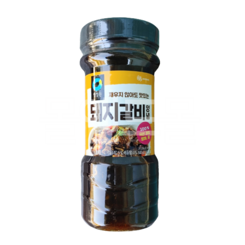 청정원 돼지갈비양념 8400g, 840g, 1개