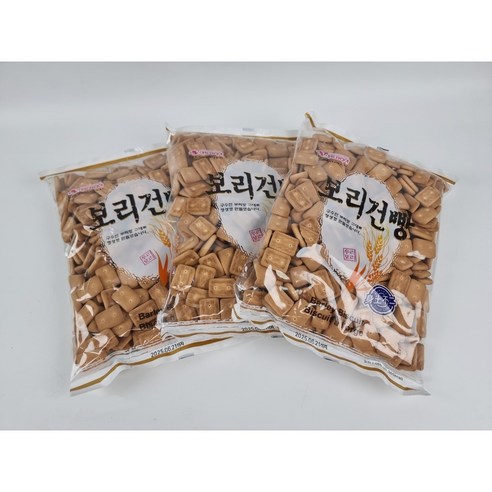 마트코리아 보리건빵 550g, 3개