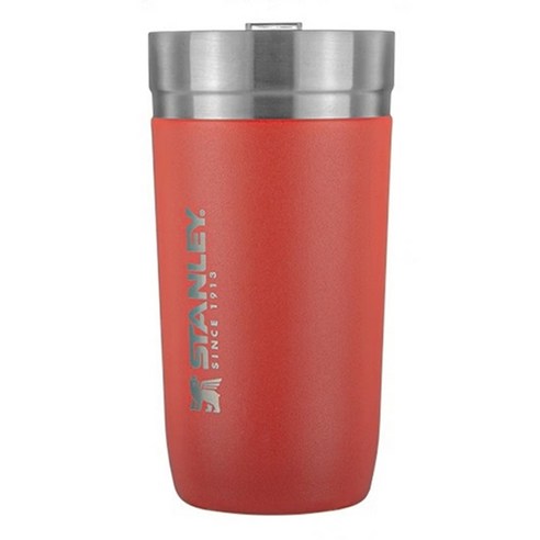 스탠리 스테인리스 진공 텀블러, 1개, 오렌지, 500ml