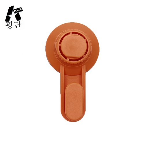 ZZJJC 강력척 걸이 펀칭 프리척 걸이 욕실 주방 진공 걸이 도어 뒤걸이, 10cm*3.5cm, 귤색