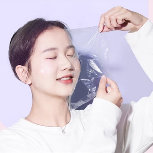 피부 관리 루틴을 위한 필수품: 아시룸 일회용 페이스 비닐 마스크팩