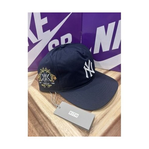 Supreme x Kith 47′ New York Yankees 모자 네이비 블루 화이트 품절성배 supreme모자 Supreme x Kith 47′ New York Yankees 모자 네이비 블루 화이트 품절성배 supreme모자