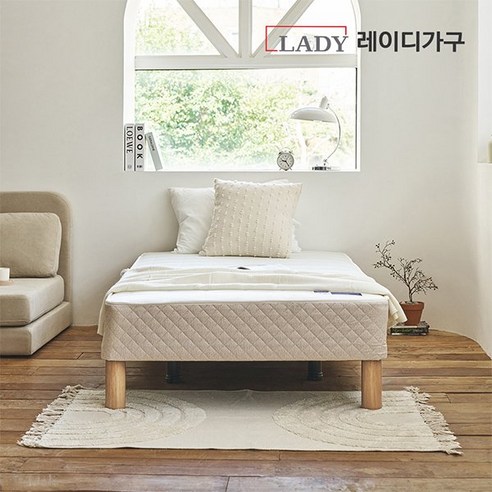 안락한 휴식의 시작, 레이디가구 오트 본넬 일체형 침대 싱글 S 레이디가구