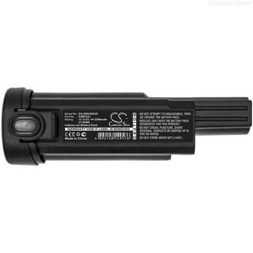 차량용 휴대용 진공 청소기 배터리 샤크 WV251 WV251UK 용 10.8V 2000mAh 2500mAh XSBT251 XSBT251EU, 2500mAh Battery