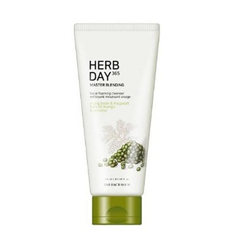 허브데이 365 폼클렌징 세안제 녹두클렌징폼 170ml, 1개